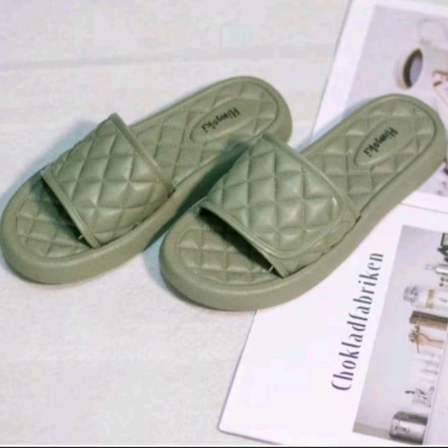 Sandal Wanita Slop Himoki sofa karet Cocok untuk harian 3