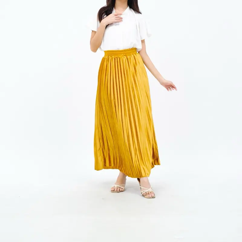 Rok plisket bludru premium / velvet skirt flare 1