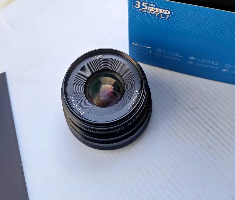LENS BRIGHTIN STAR 35MM F1.7 – MANUAL FOCUS CHO CANON EOS-M (APS-C)!