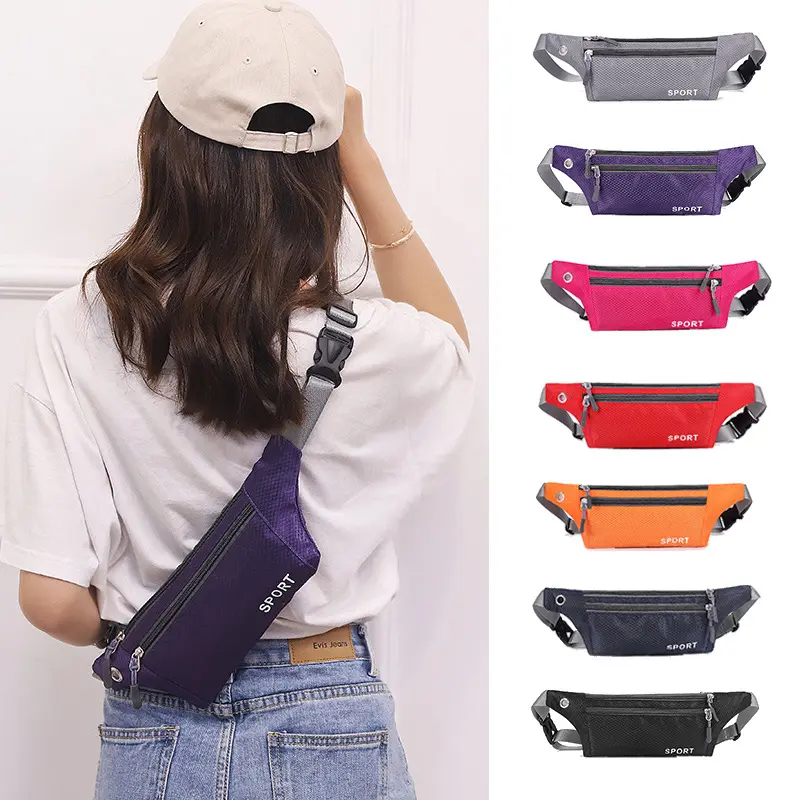 Women Men Casual Sport Fanny Pack Waist Bag Sling Bags