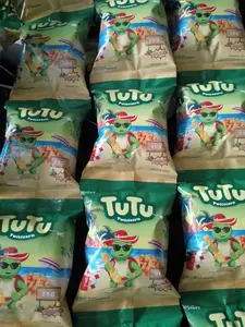Tutu Twistcorn Chiki Tutu Twistcorn snack berhadiah rasa BBQ isi 10 pcs Snack nikmat berkualitas
