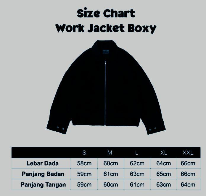 Product Introduction of work jaket boxy/wrok boxy style 0