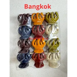 1 lusin (12 PCS )JEPIT RAMBUT JEDAI RAMBUT JEDAI NEW 5 Cm CAKAR 5  BAHAN TEBAL GROSIR