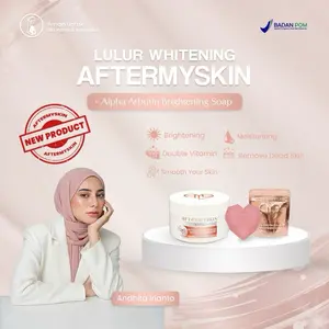 [PAKET BLEACHING] 1 PCS LULUR WHITENING AFTERMYSKIN + 1 PCS SABUN AFTERMYSKIN