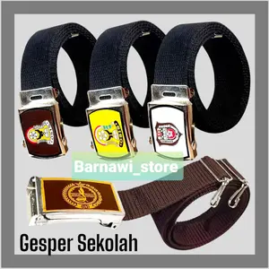 Gesper/Sabuk Sekolah Seragam Sekolah SD SMP SMA Pramuka bahan polyster Anak