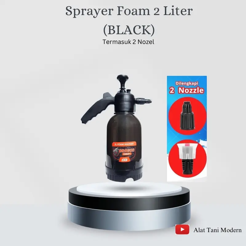 Foam sprayer 2 liter 2 nozzle Alat cuci salju kendaraan 0