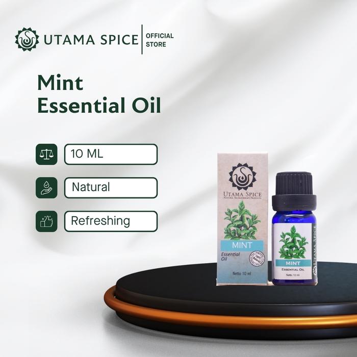 Gambar Utama Spice Mint Essential Oil 10ml dari Utamaspice Kab. Gianyar Tokopedia