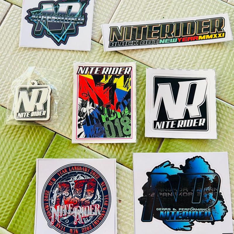 Stiker Nite Rider Official - TikTok Shop Malaysia