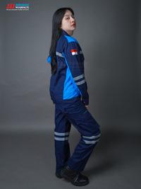 Gambar Juragan Wearfacts - Wearpack Kerja Warna Biru Toska Celana Biru Navy - S dari Juragan Wearfacts Store Kab. Cilacap 5 Tokopedia