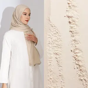 [Soft Cream] Hijab Pashmina Viscose by The Ayuma | Modal Viscose