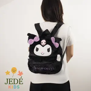 [SANRIO] Tas Ransel Anak Sanrio Karakter Plush Bag Fluffy Boneka Halus - Tas Bulu / Tas Anak / Kado Anak / Ransel Anak