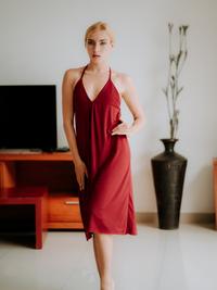 Gambar MoonAlice | Kyuri (70-130cm) Babydoll Lingerie Sleepwear Baju Tidur Wanita - Merah, S-L dari MoonAlice Kota Malang 3 Tokopedia