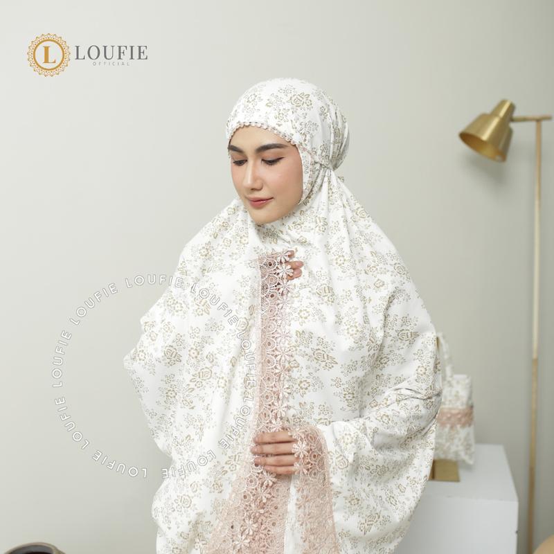 Loufie - Mukena Dewasa Katun Mikro Foil Premium Series Khalisa 4