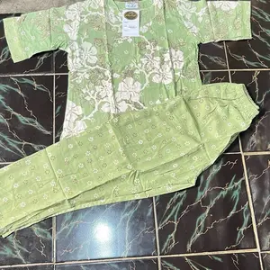 SETELAN BATIK LUZA,CP ABG-TANGAN 3/4.CELANA PANJANG Baju Wanita