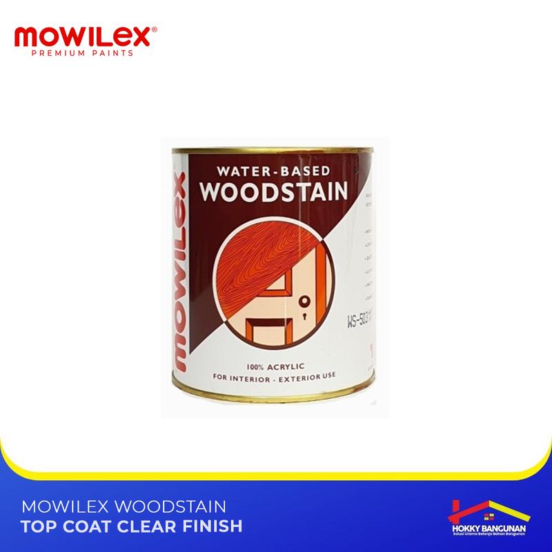 MOWILEX WOODSTAIN TOP COAT CLEAR FINISH 0