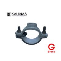 Gambar Clamp Saddle Malleable Iron (G) d. 2" x 3/4" - Silver Colour | Sambungan fitting pipa besi dari kalimas.online Kota Administrasi Jakarta Pusat 3 Tokopedia