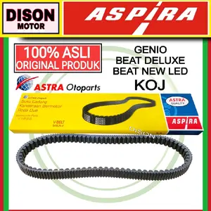Vanbelt Aspira genio beat deluxe beat new led KOJ original vbelt vanbel bando Asta Otoparts Asli