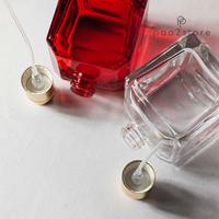Jual Botol Parfum 50ml Kaca Kotak Tebal Clear - Refillable Putar Drat ...