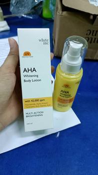Product Review of [100ml] WHITE INC AHA Body Lotion to Whitening & Moisturising | Hand Body Lotion Pencerah Mencerahkan Melembabkan Sebagai Body Booster |  Arbutin, Glycolic, Niacinamide from r**a 0