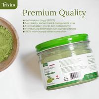 Gambar TRIVICO Pure Matcha Powder Premium Matcha Bubuk Matcha Organic & Original - 50 GRAM dari TRIVICO.ID Kota Tangerang Selatan 4 Tokopedia