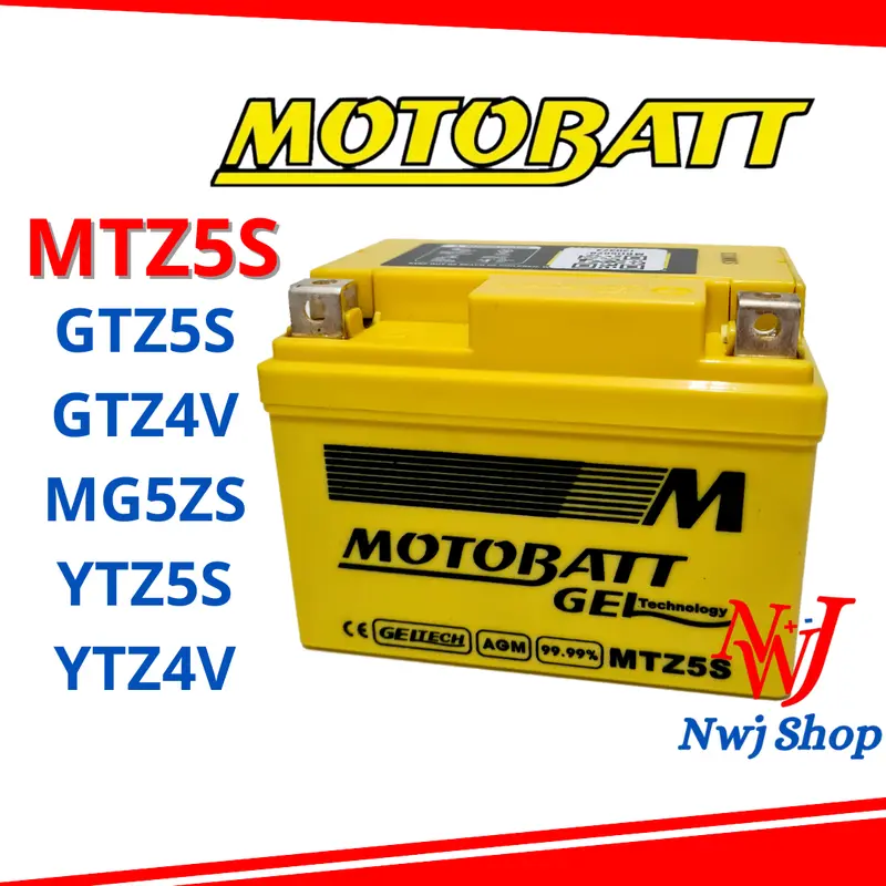 AKI KERING MOTOBATT MIO M3 GEAR MIO J MIO S MIO SOUL MIO Z MTZ5S GTZ5S YTZ4V MF 5