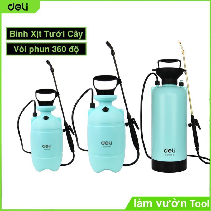  Bình Xịt Nước Tưới Cây 3L 5L 8L Deli Chính hãng - Bình Phun Thuốc Sâu Khử Khuẩn Phun Sương Xịt rửa xe 