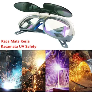 Kaca Mata Kerja/ Kacamata UV Safety/ Kacamata Las Gerinda