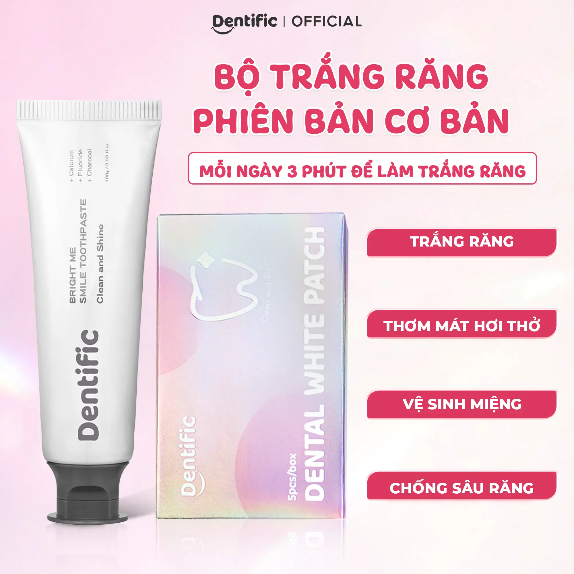 【Phiên bản cơ bản】Bộ chống sâu răng & trắng răng