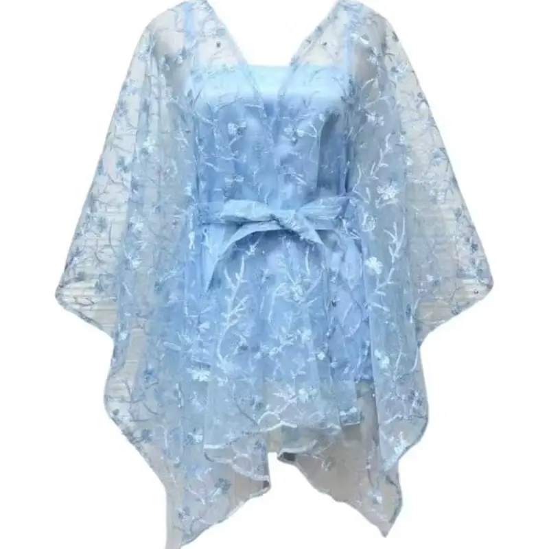 Outer Brukat Cape Brukat Tile Mutiara Kebaya Simple Cape Brukat One Shoulder Outer New Fashion Tile Kebaya Wisuda Lamaran Baju Tunangan Modern 2