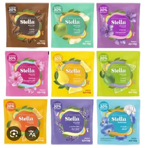 Stella Pengharum Ruangan Gantung All in One Lemon Splash 3 Paks Isi 12pcs Aroma Segar Tahan Lama untuk Rumah Nyaman dan Segar