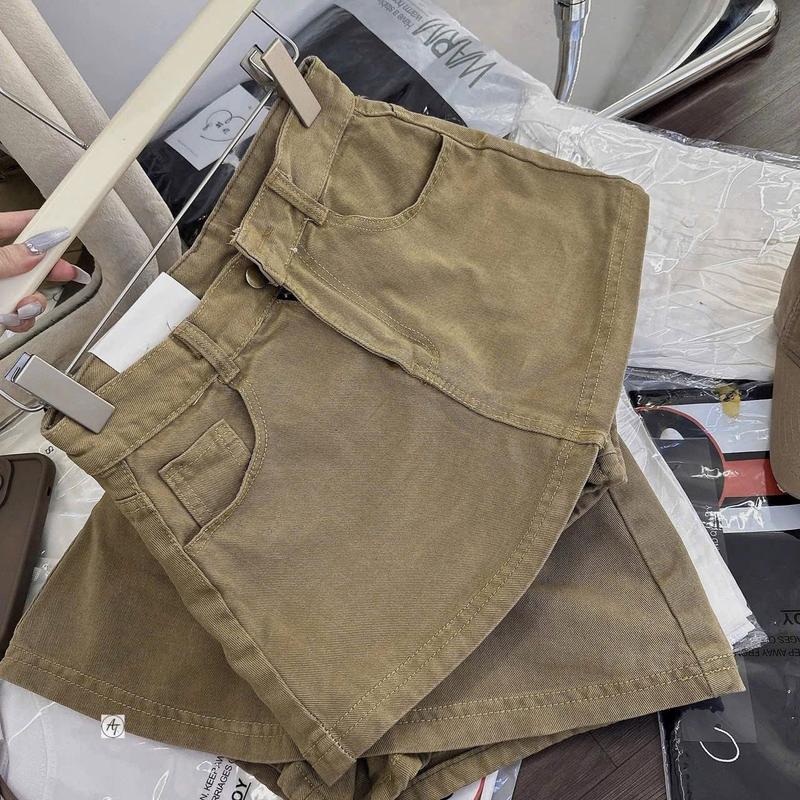 Chân váy jean nữ dáng chữ A màu nâu rêu cạp cao , quần váy dáng chữ A ôm eo hottrend 2025 | BigBuy360 - bigbuy360.vn Chân váy jean nữ dáng chữ A màu nâu rêu cạp cao , quần váy dáng chữ A ôm eo hottrend 2025 | BigBuy360 - bigbuy360.vn