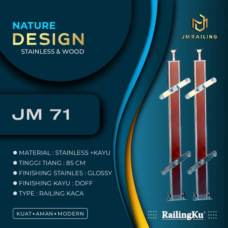 Tiang Railing Stainless JM 71 0
