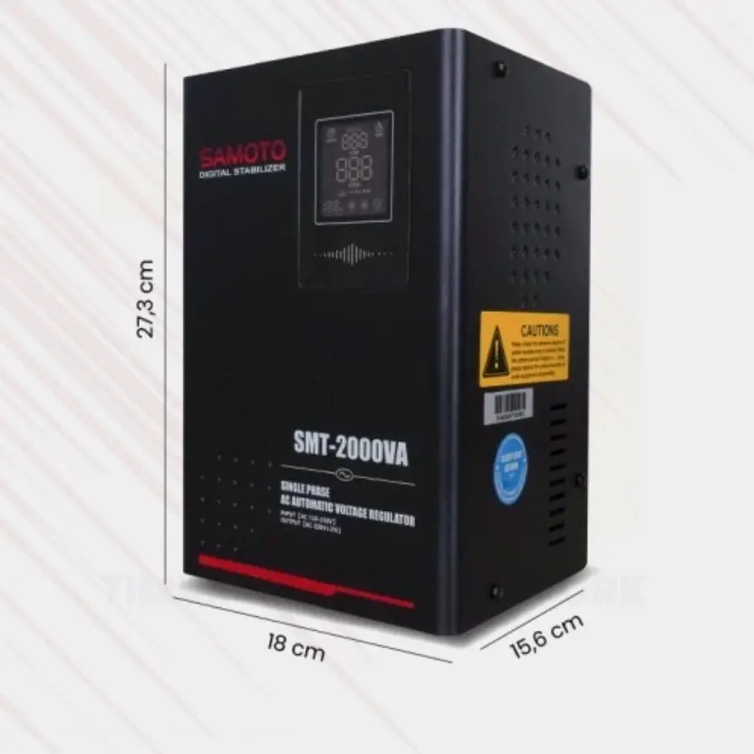 Stabilizer 2000VA Samoto SMT2000 2000VA Soft Start 130-250V