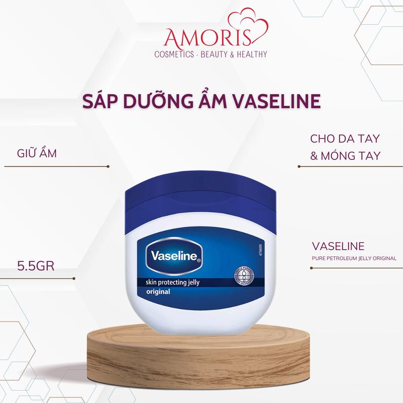  Sáp Dưỡng Đa Năng Vaseline Pure Petroleum Jelly Original 5.5g 