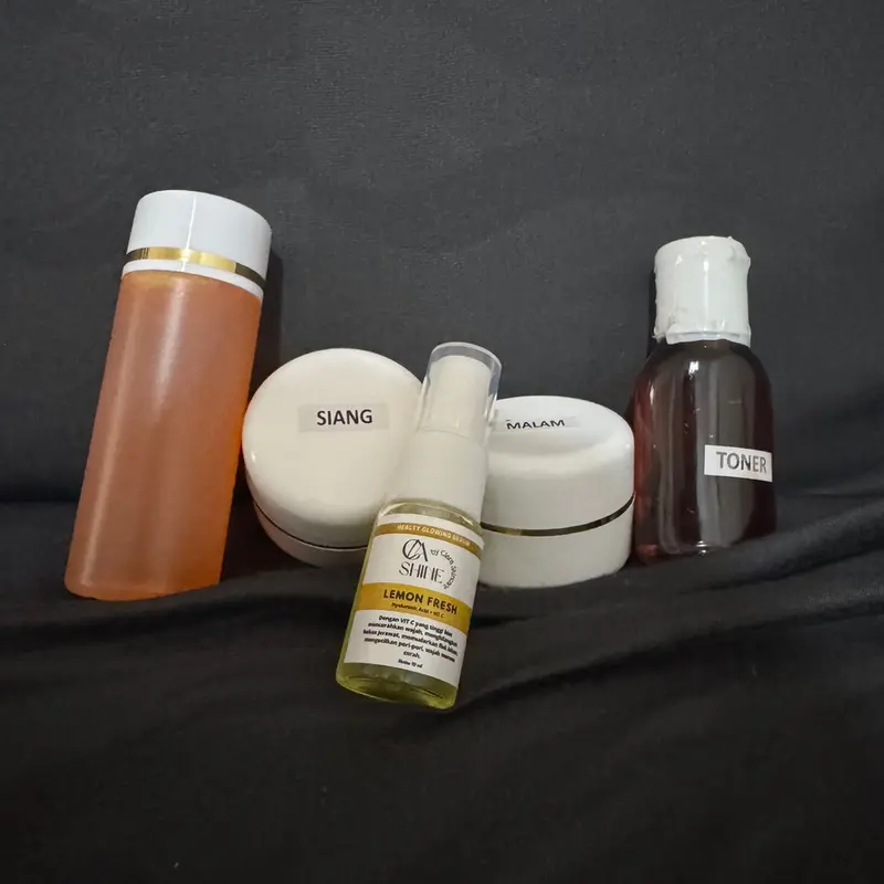Paket Cream dan Fresh Lemon Serum Perawatan 0