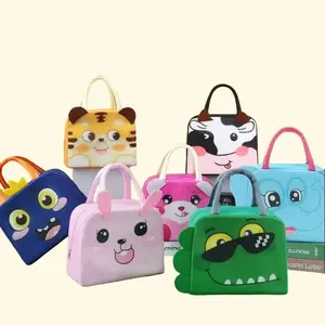 PA085 Tas Bekal 3D Motif Cartoon Lunch Cooler Ba g Makanan Aluminium Kotak Makan