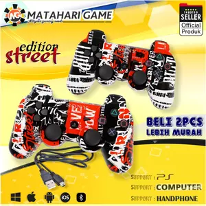 【 2 Pcs Promo 】Stick PS3 / Stik Playstation 3 Street-Edition Wireless OP〖COD〗