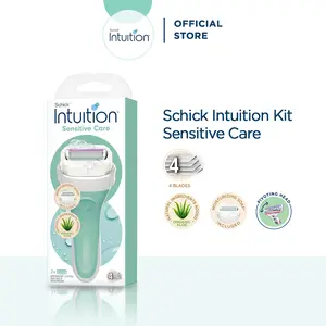 Schick Alat Cukur Intuition Kit Sensitive Care