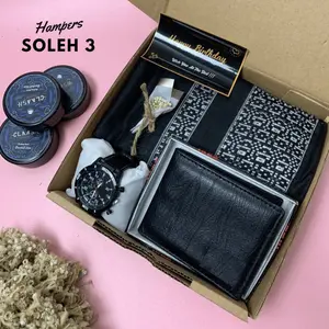 Hampers Cowok Muslim | Kado Ulang Tahun Gift Box Cowok Muslim | Hampers Sholat Pria Lebaran Cowok | Gift Box Cowok Aesthetic Lucu Unik