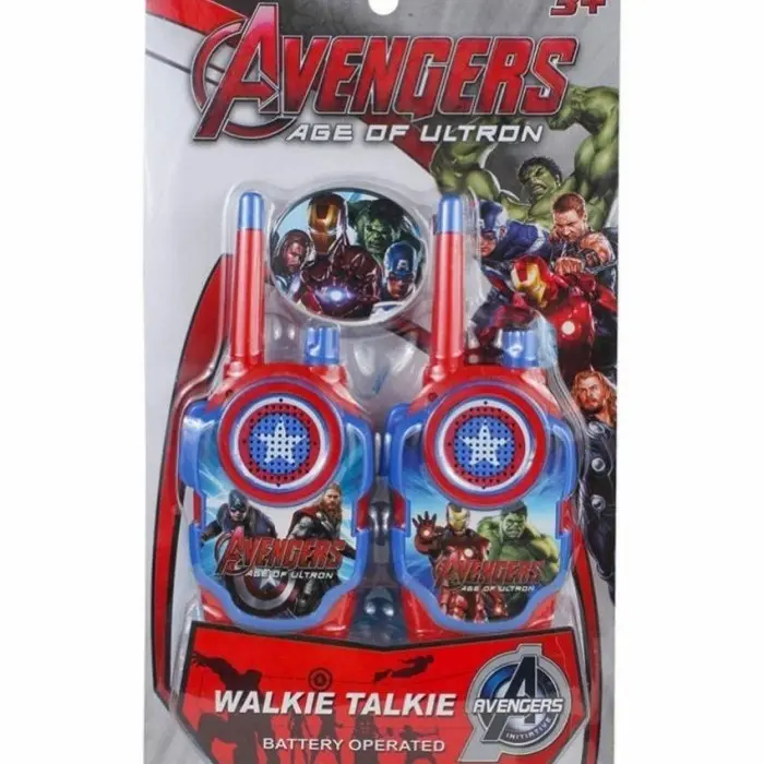 Mainan Anak Walkie Talkie Telepon Pager Avengers