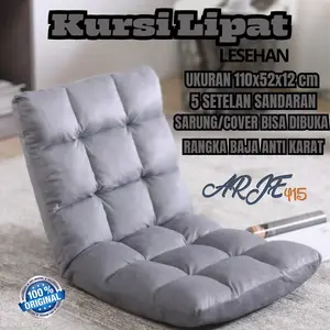 Kursi Lipat Lesehan / Kursi Malas Indor Outdoor / Kursi Santai Termurah Realpick
