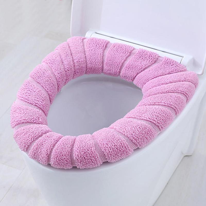 Product Introduction of Thảm Bọc Bồn Cầu, Ấm Áp Mùa Đông, Đệm Bồn Cầu Phòng Tắm, Dày Hơn Và Mềm Mại, Có Tay Cầm, Có Thể Giặt Được, Thích Hợp Cho Mùa Đông, U1C0 26