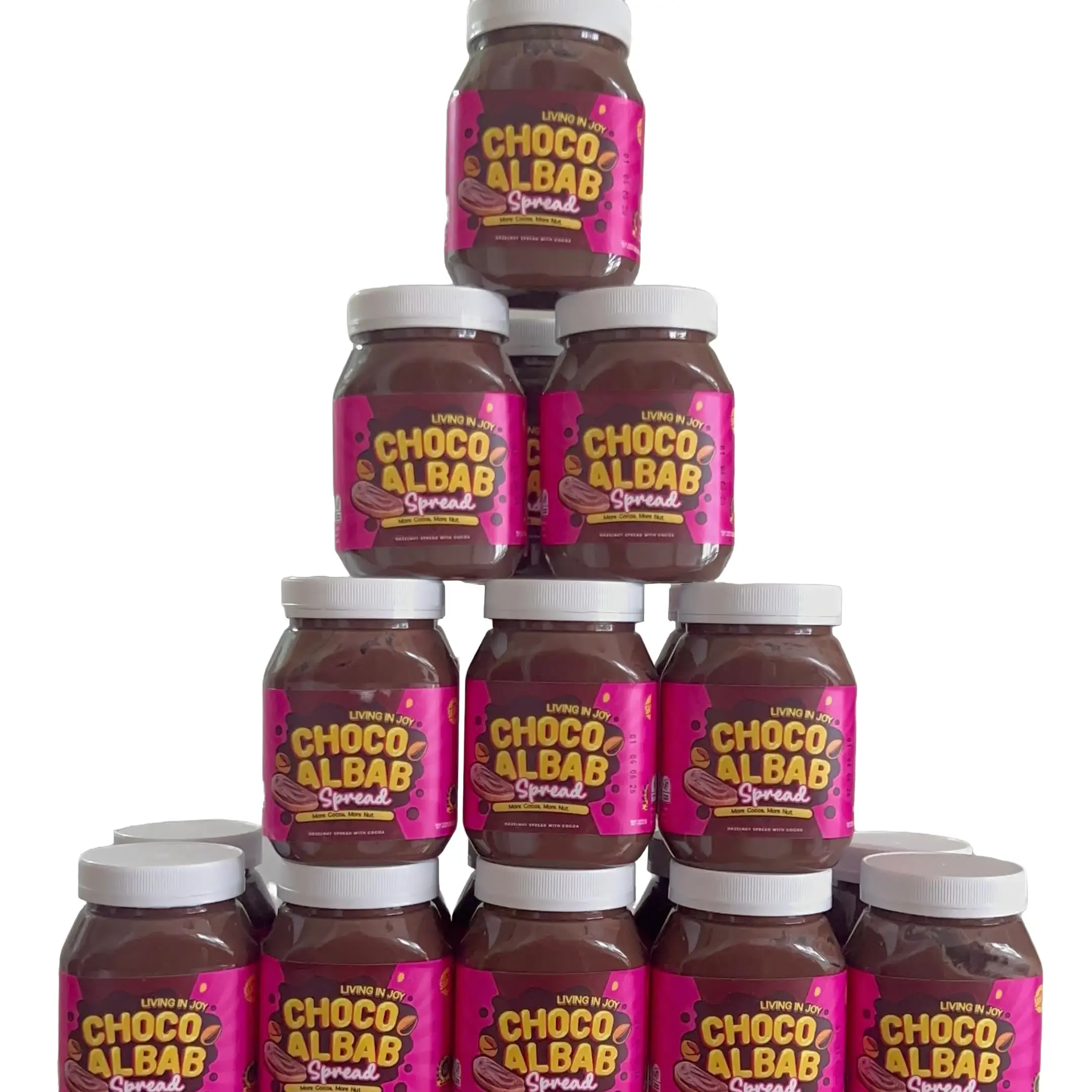 CHOCO ALBAB Chocolate Hazelnut Spread for Breakfast with Bread