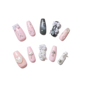【iromikke公式】ネイルチップ　ワンホンネイル　大人シンプル　フェミニン