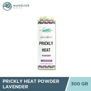 Prickly Heat Powder Lavender 300 Gram - Bedak Antiseptik Gatal
