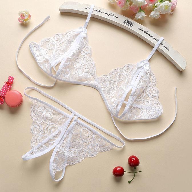 Product Introduction of Đồ Ngủ Ren, Thiết Kế Thâm Nhập Gợi Cảm, Dây Đeo 2 Dây, Hở Eo, Dây Thắt Lưng Hở 4
