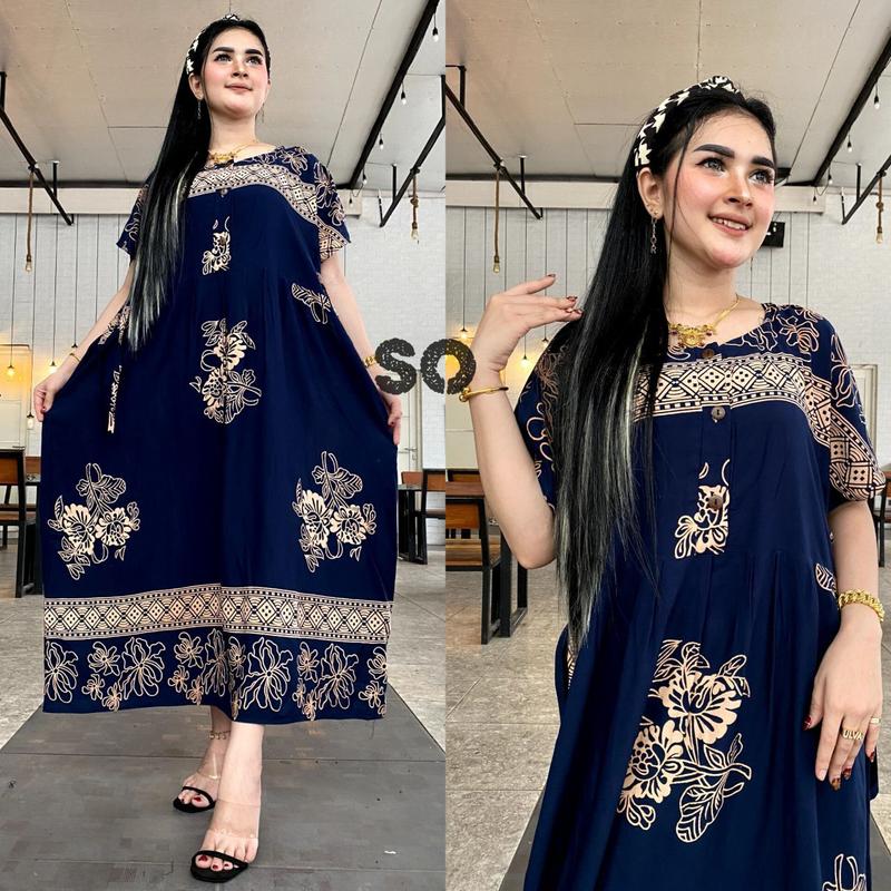 Daster Cibi Jumbo Busui Ld 125 Bahan Rayon Premium Tebal 2