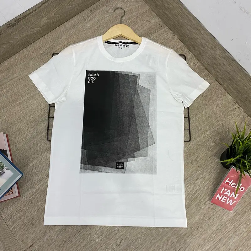 Kaos bombboogie pria original Katun Pendek Nyaman 3