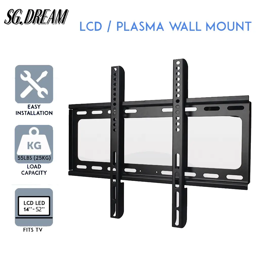 Universal TV bracket for tv wall bracket 14-63" Flat Panel tv holder wall for lcd/led mount Smart TV
