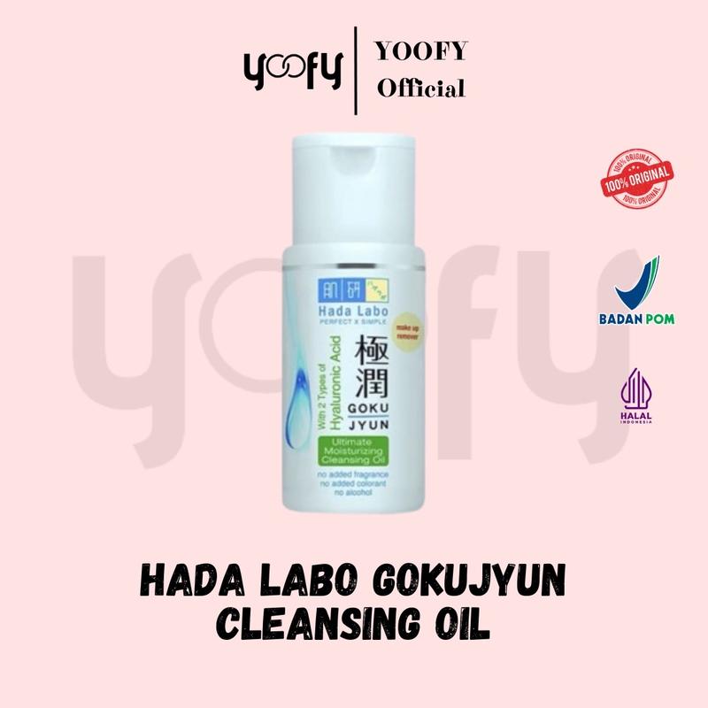 Hada Labo Gokujyun Ultimate Moisturizing Cleansing Oil 100ml⁣ Cleanser Remover Wajah 0